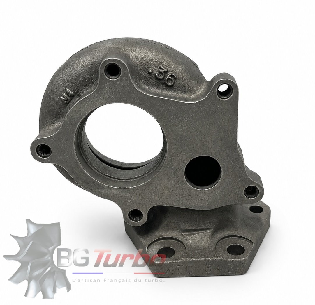 PIECES DETACHEES - PRODUCTION - CARTER TURBINE - Renault R25, Alpine GTA - AR 0.36
